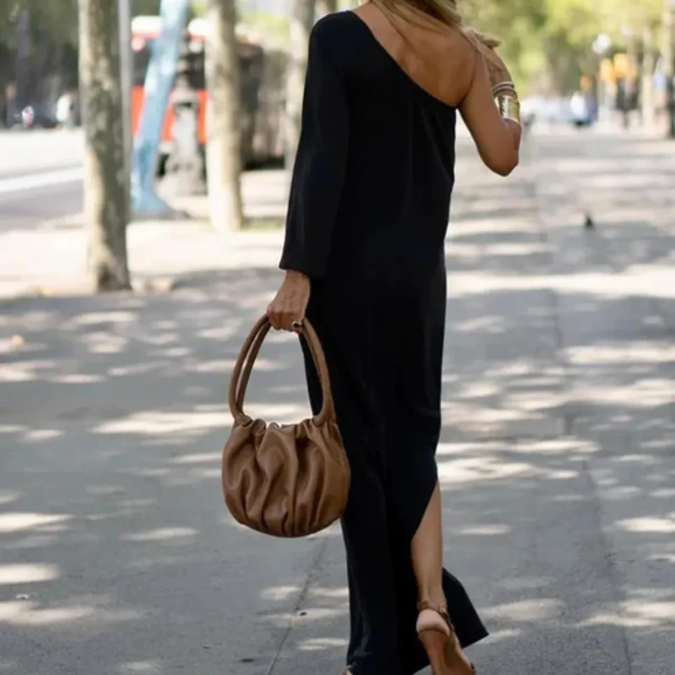 Aiden™ - Chic One-Shoulder Evening Dress