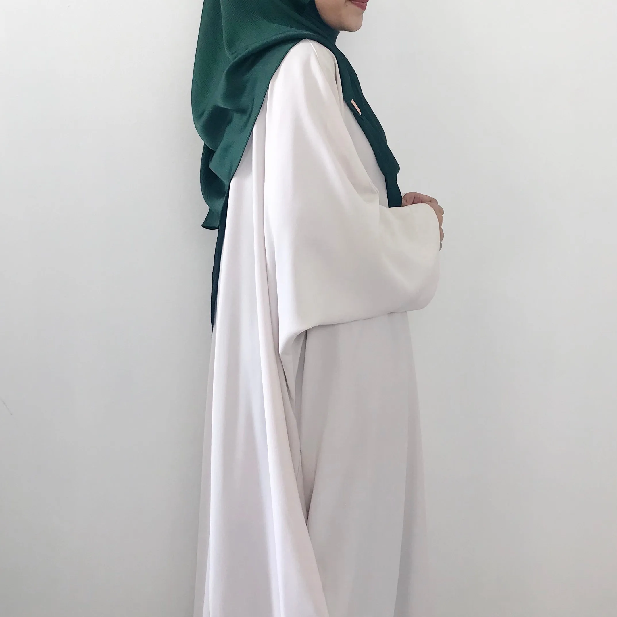 AS/IS - Textured Satin : Emerald