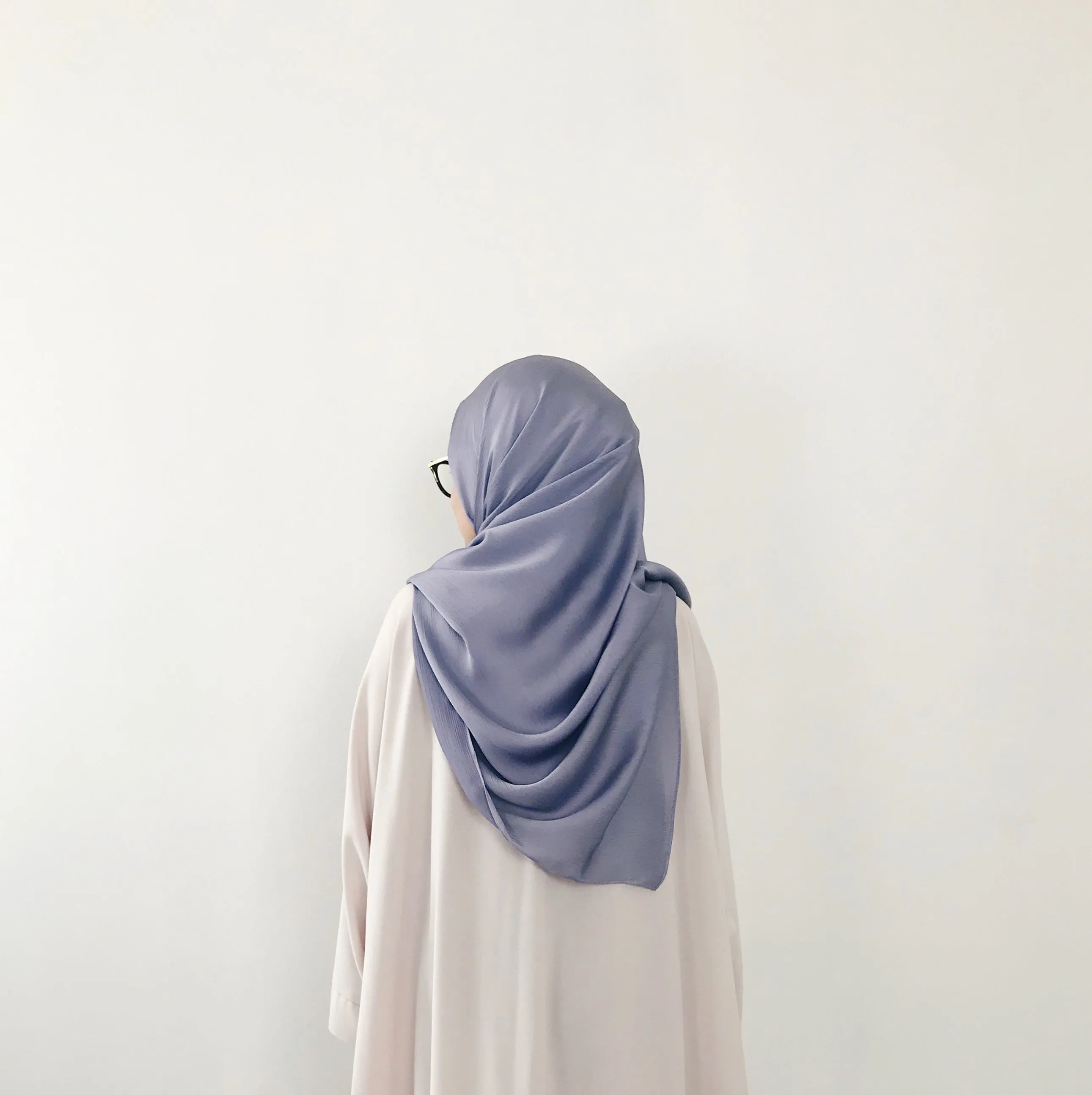 AS/IS - Textured Satin : Light Purple