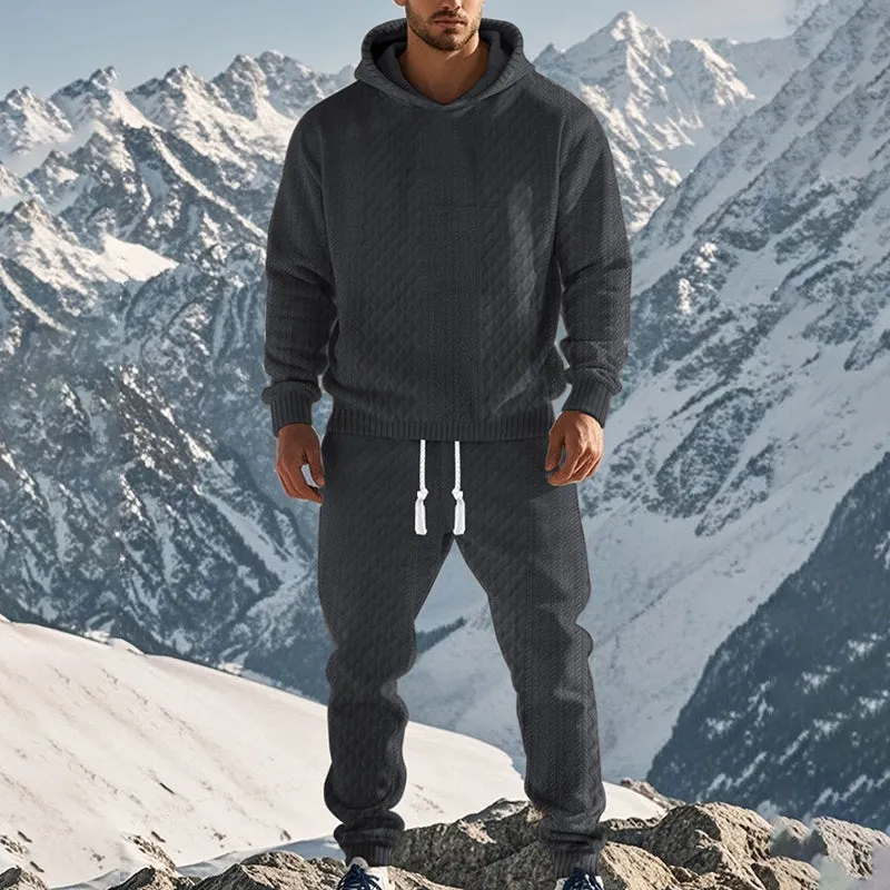 Aule Jacquard Hoodie Cozy Set