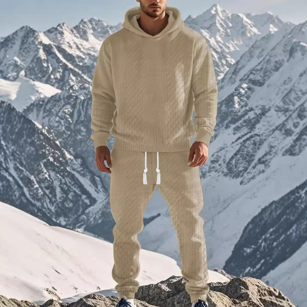Aule Jacquard Hoodie Cozy Set