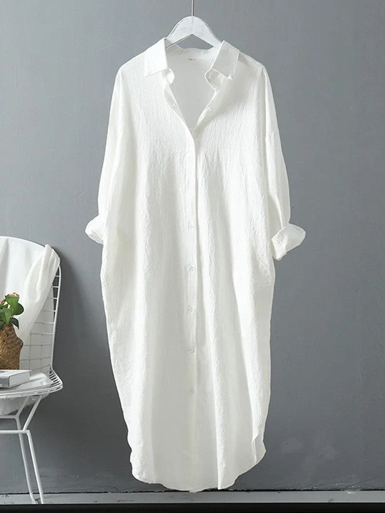 BOHO Chic Vacation Linen Shirt