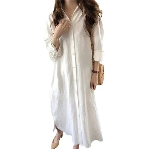 BOHO Chic Vacation Linen Shirt