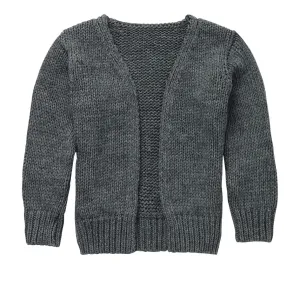 Cardigan Alpaca Knit Grey