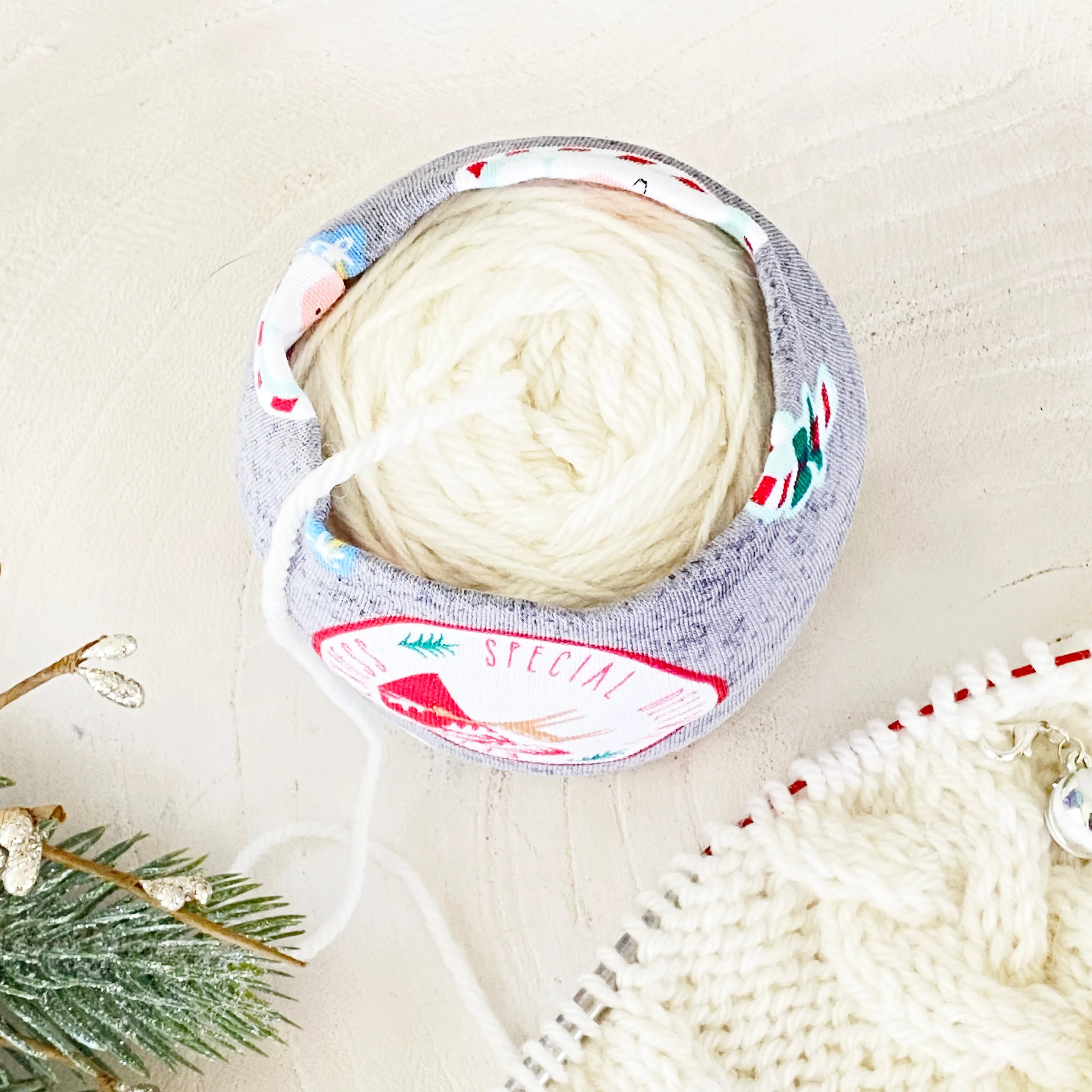 Christmas Let It Snow Skein Coat