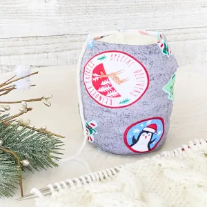 Christmas Let It Snow Skein Coat