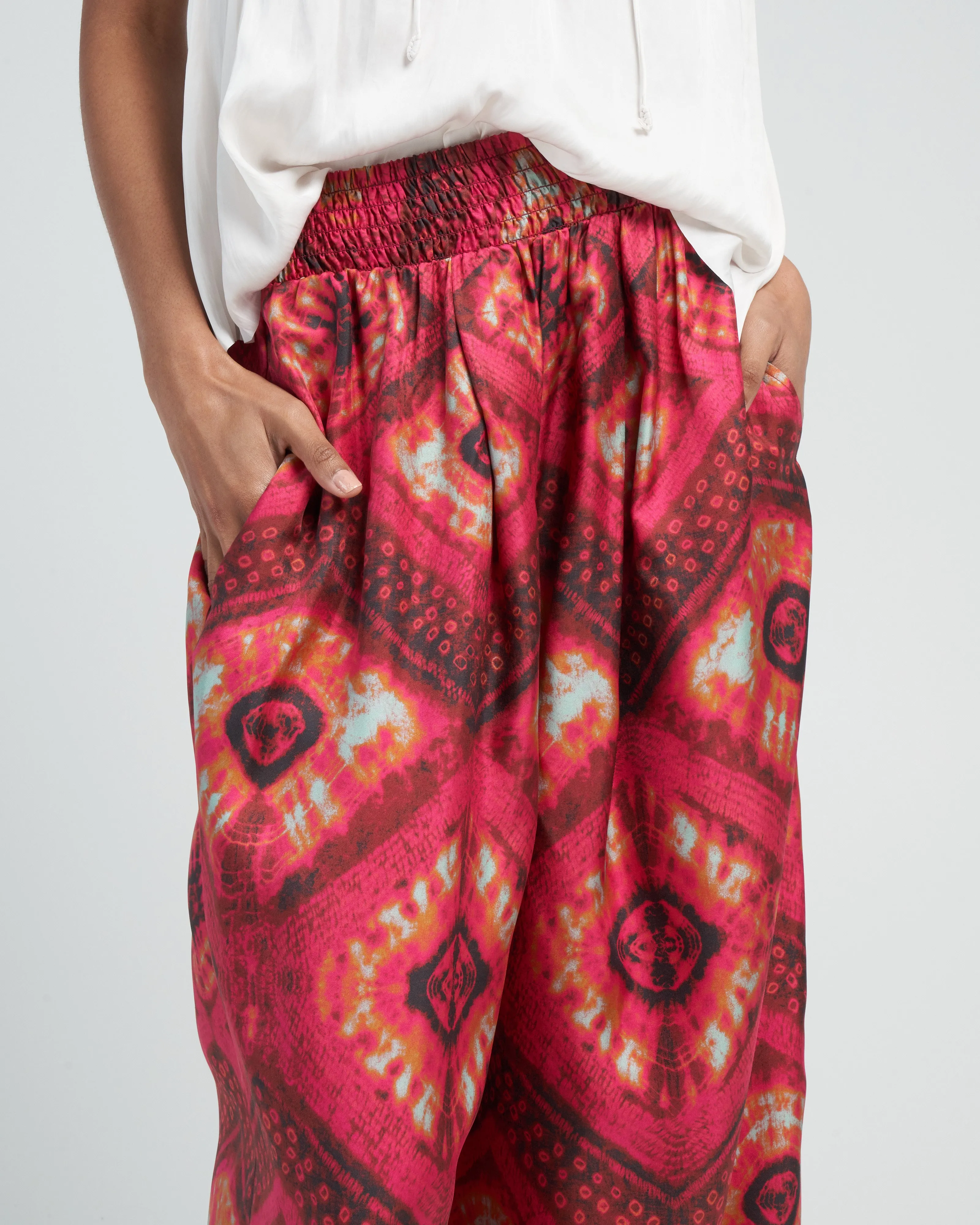 clemence pants - wild rose
