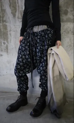 EXAGGERATED LOOSE FIT JAPANESE COTTON PANTS