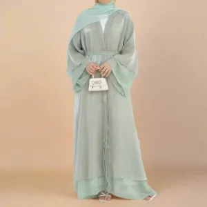 Fairytale Reversible Organza Abaya