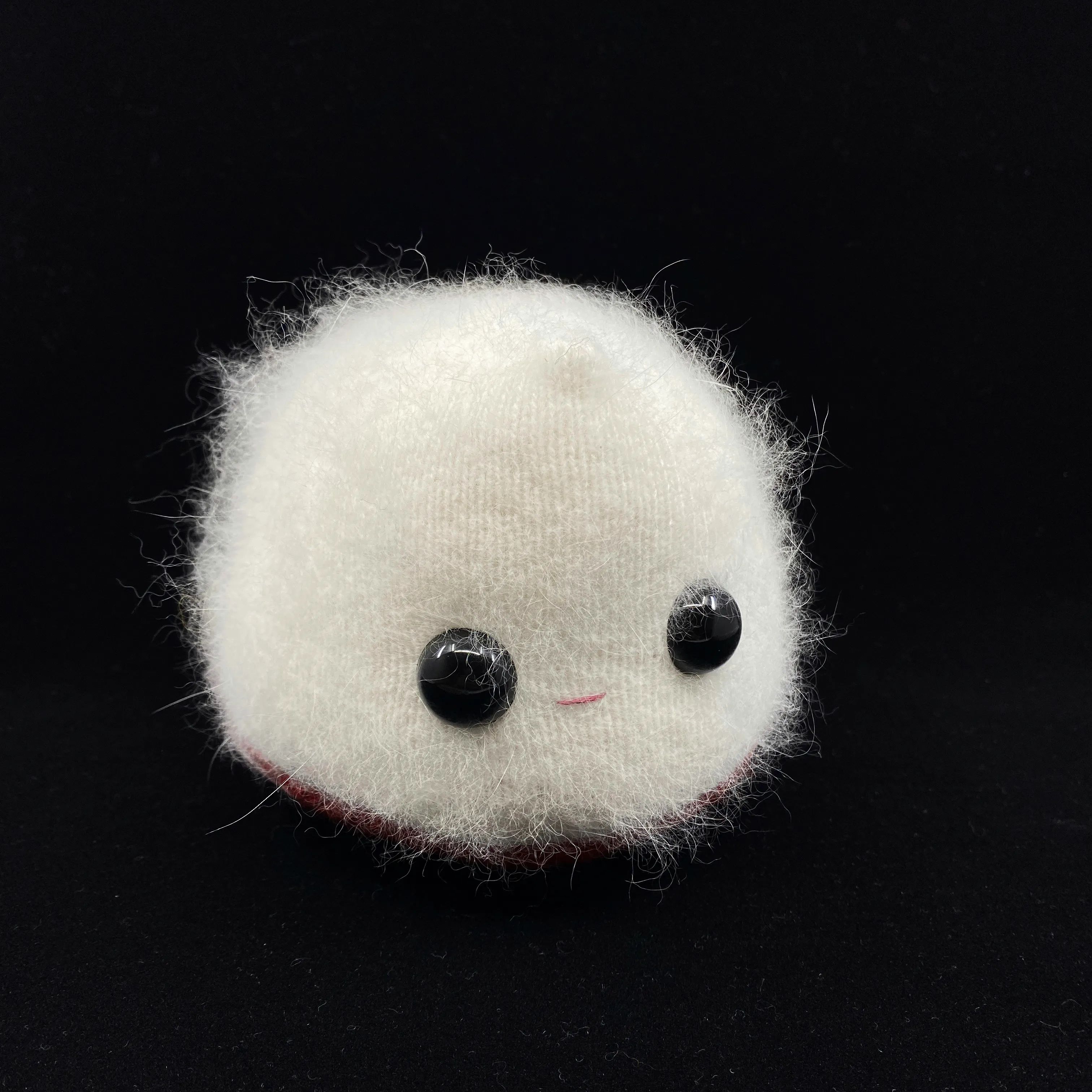 Felicia the fluffy white angora monster