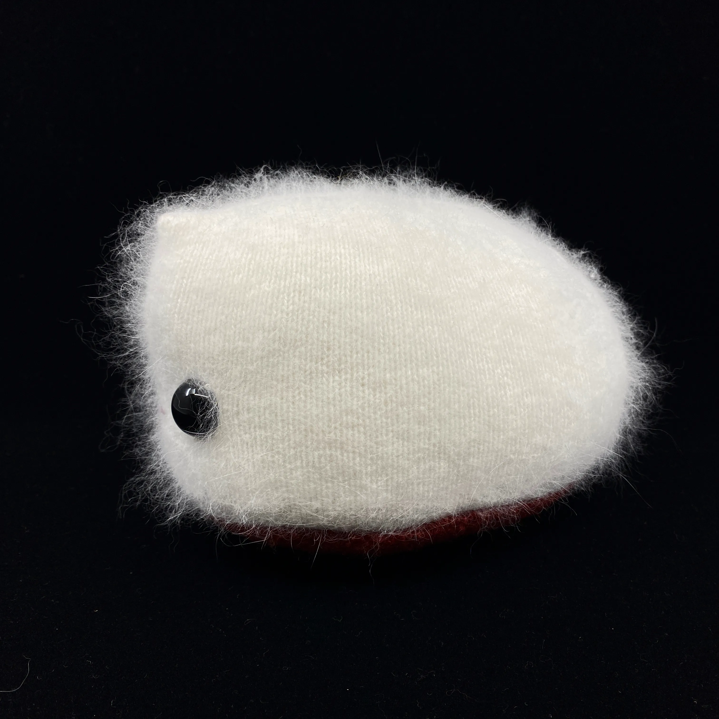 Felicia the fluffy white angora monster