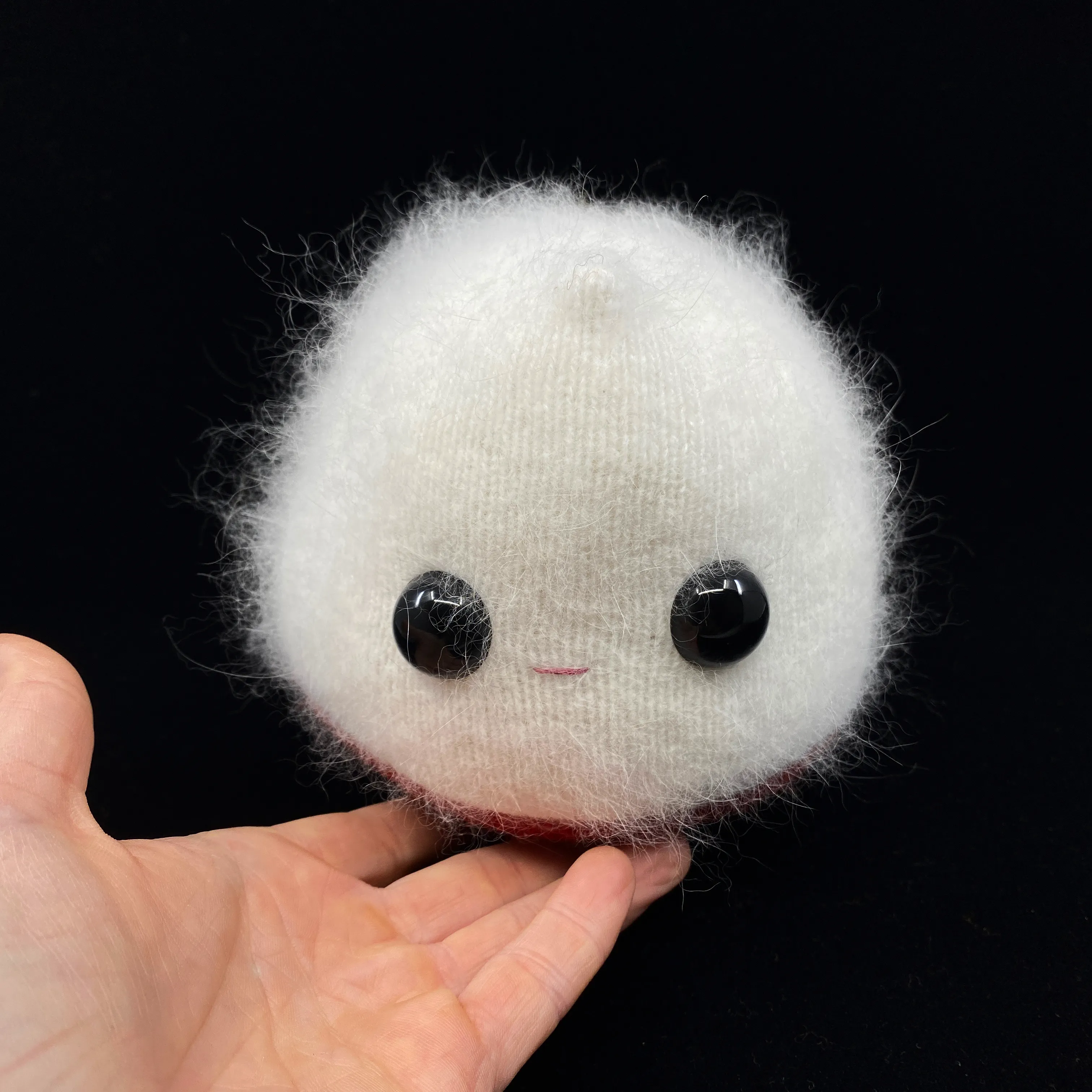 Felicia the fluffy white angora monster