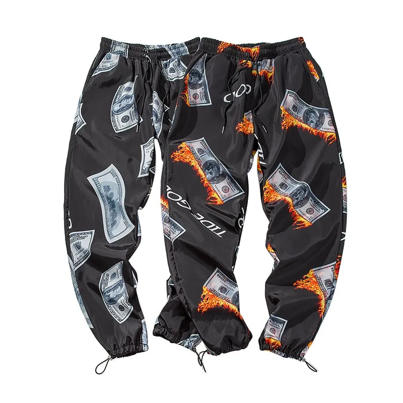 FIRE DOLLAR Harem Joggers