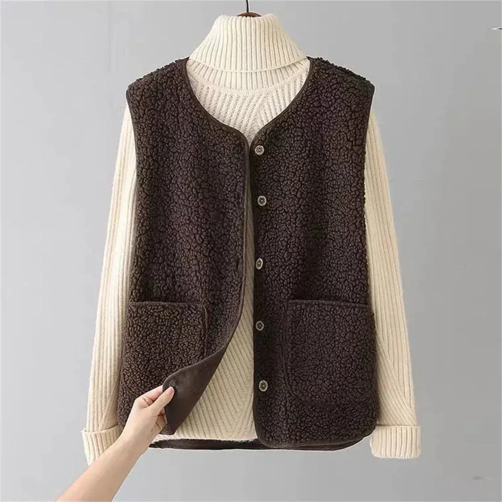 Harper™ | Cozy Sherpa Vest