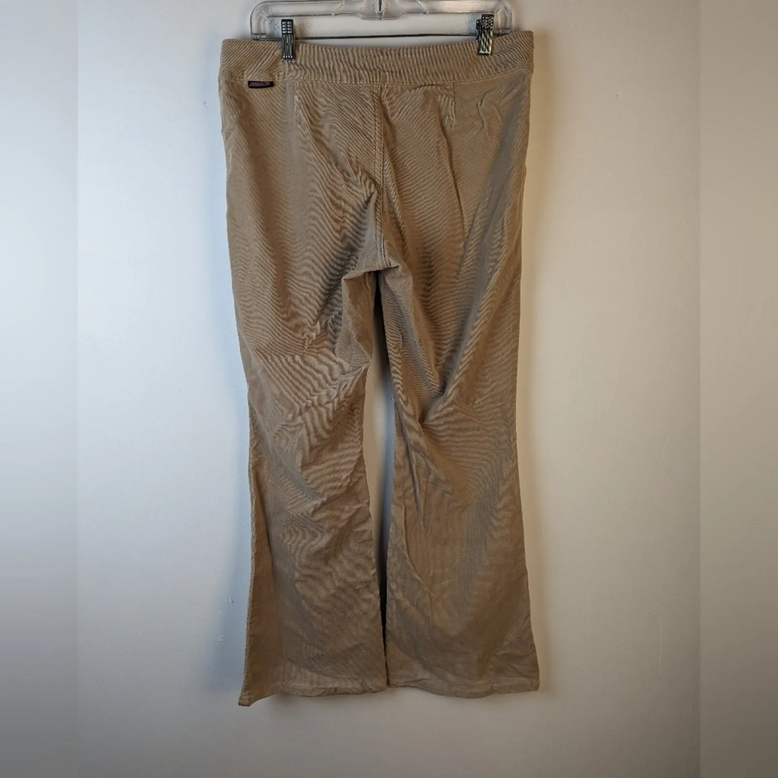 Jordache Lo-Rise Stretch Flared Button Front Pants 13/14