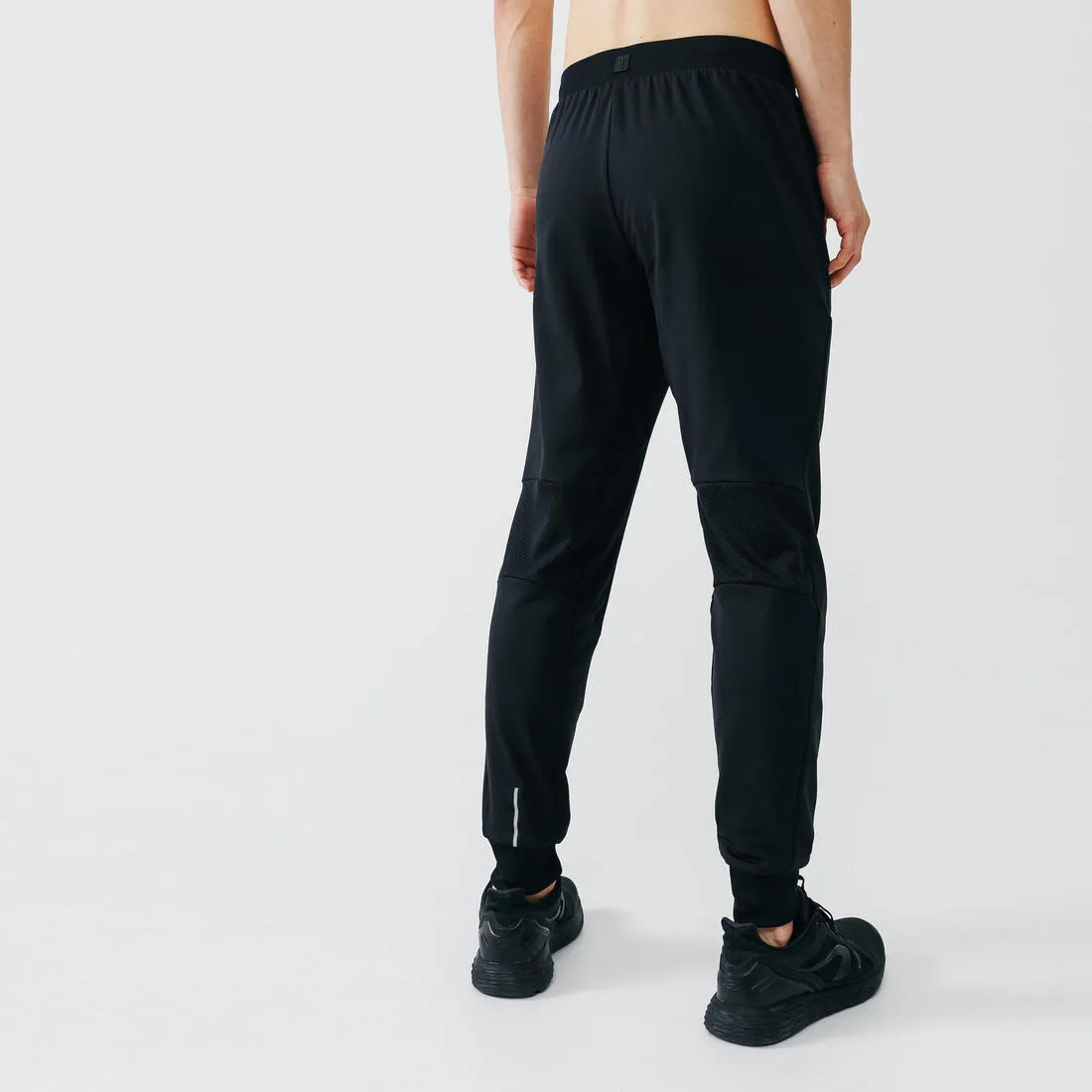 Kalenji Warm  Men's Running Trousers - Black