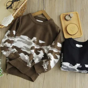 Kids Boy's Pure Cotton Warm Sweaters