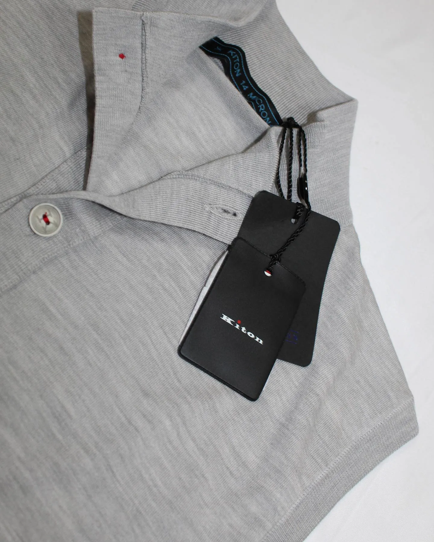 Kiton Sleeveless Cardigan Gray Button Front Wool EU 50 / M SALE