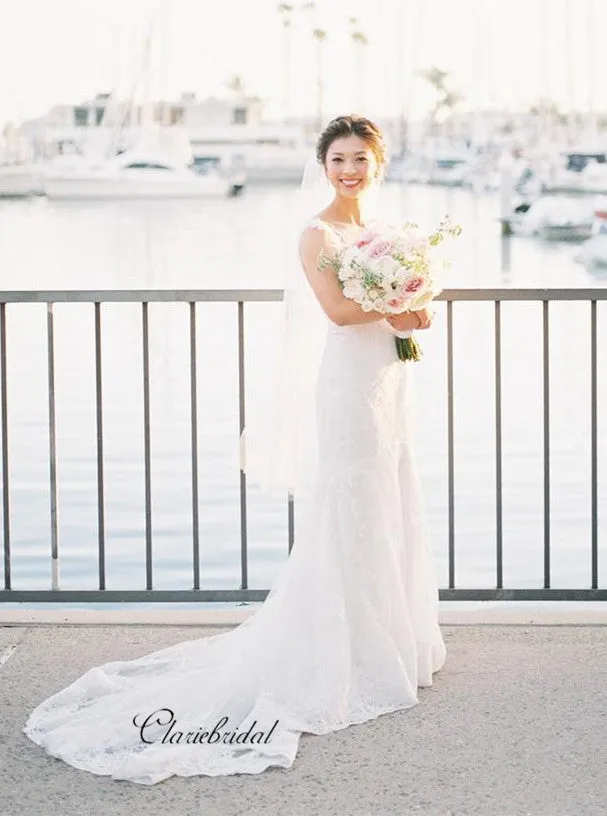 Lace Elegant Wedding Dresses, Graceful Bridal Gowns, Wedding Dresses