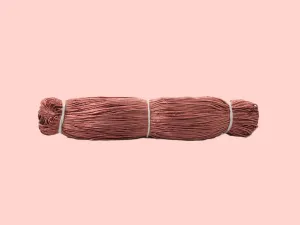 Light Copper Metallic Braided Zari Threads