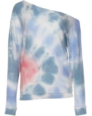 Lilac Combo Tie Dye Cashmere Sweater