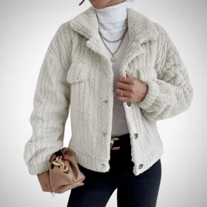 Ophelia Plush Textured Jacket