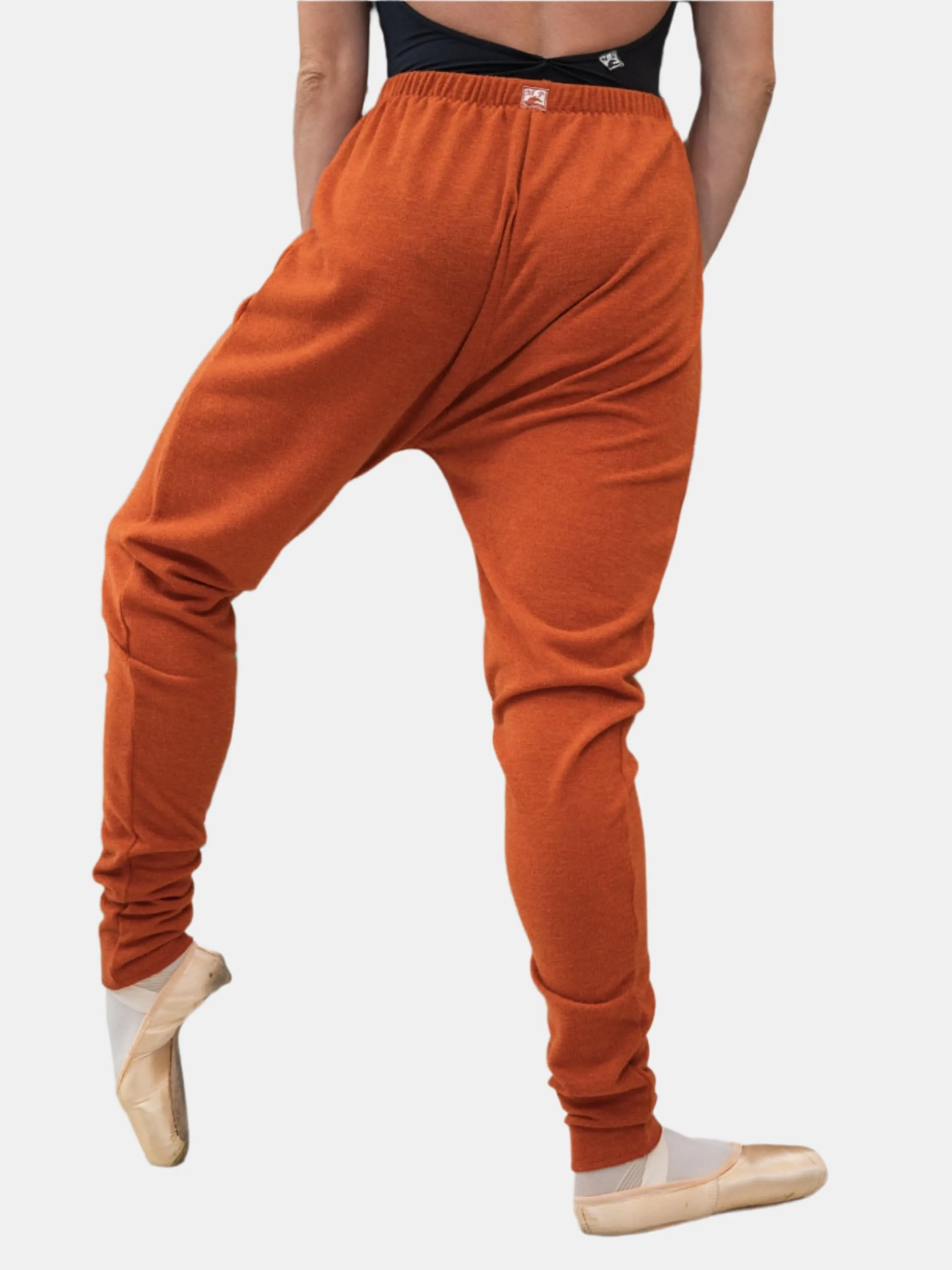 Orange Warm-up Dance Harem Pants MP912