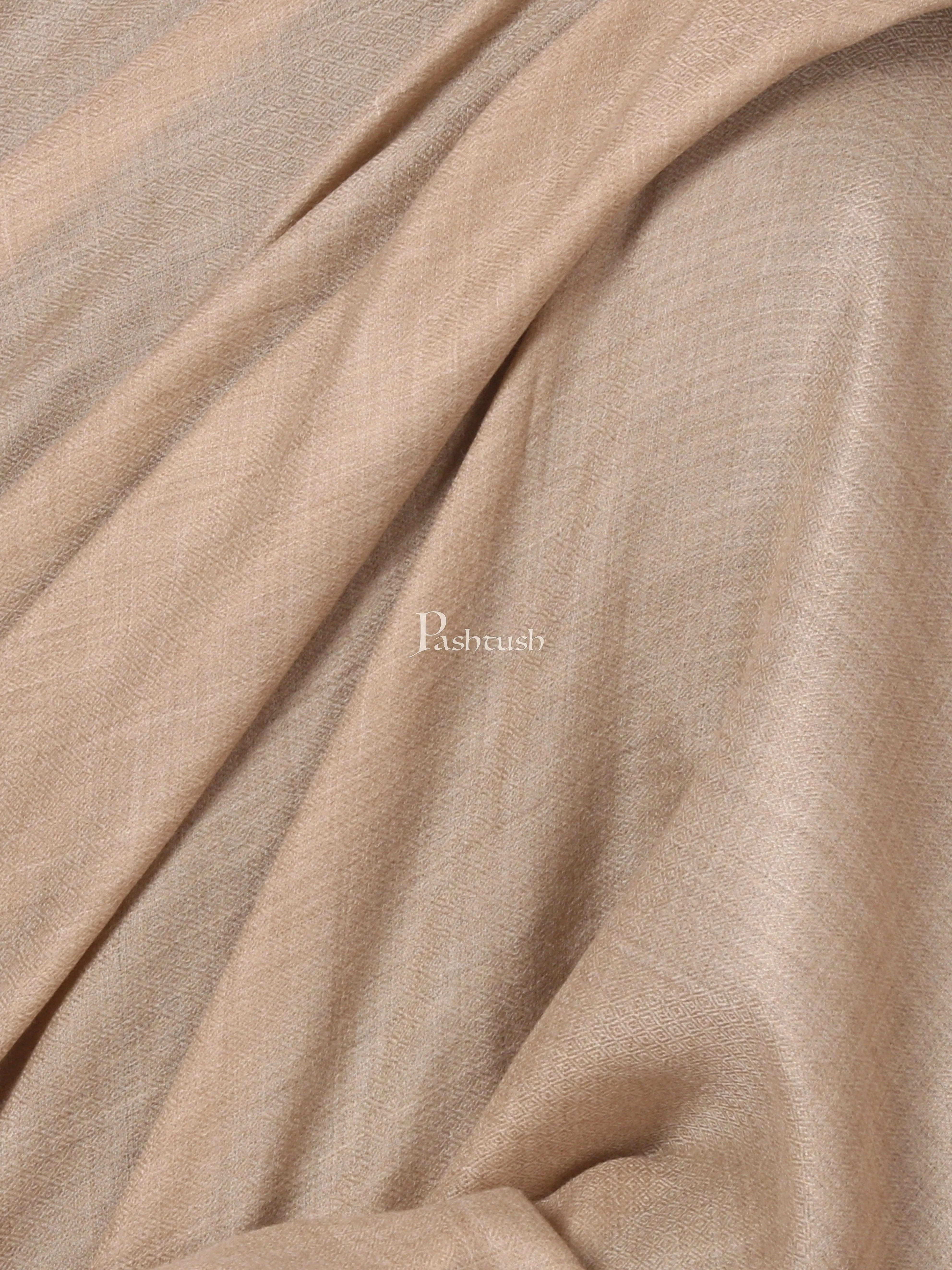 Pashtush His And Her Set Of Fine Wool Shawls, Premium Gift Box Packaging, Taupe and Maroon