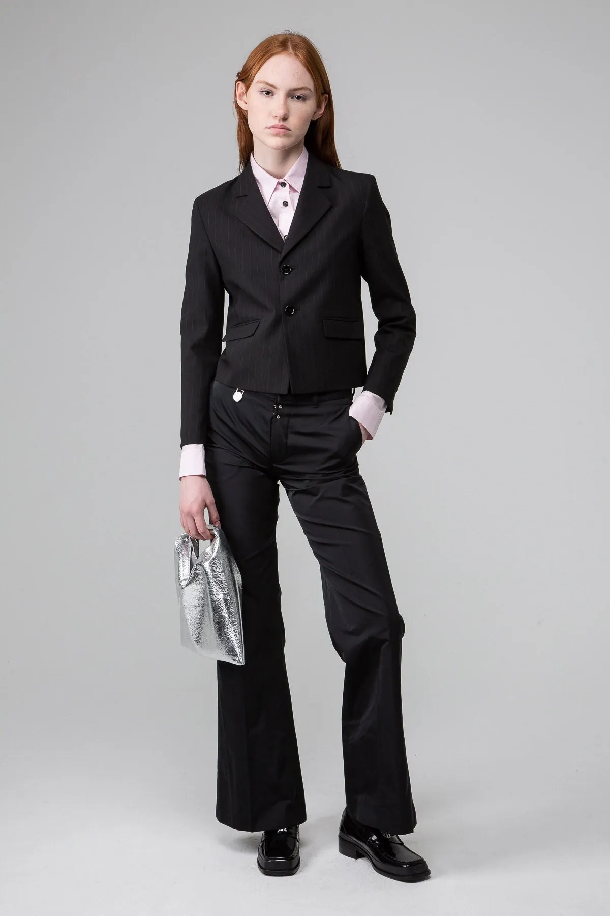 Pinstripe Blazer