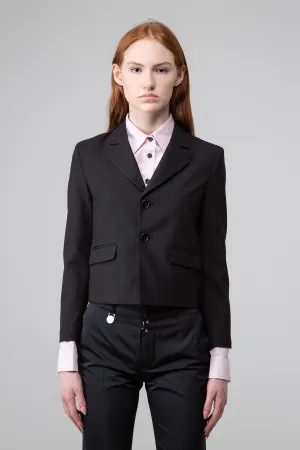 Pinstripe Blazer