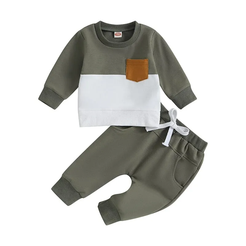 "Ryan" 2-PC Sporty Warmup Set