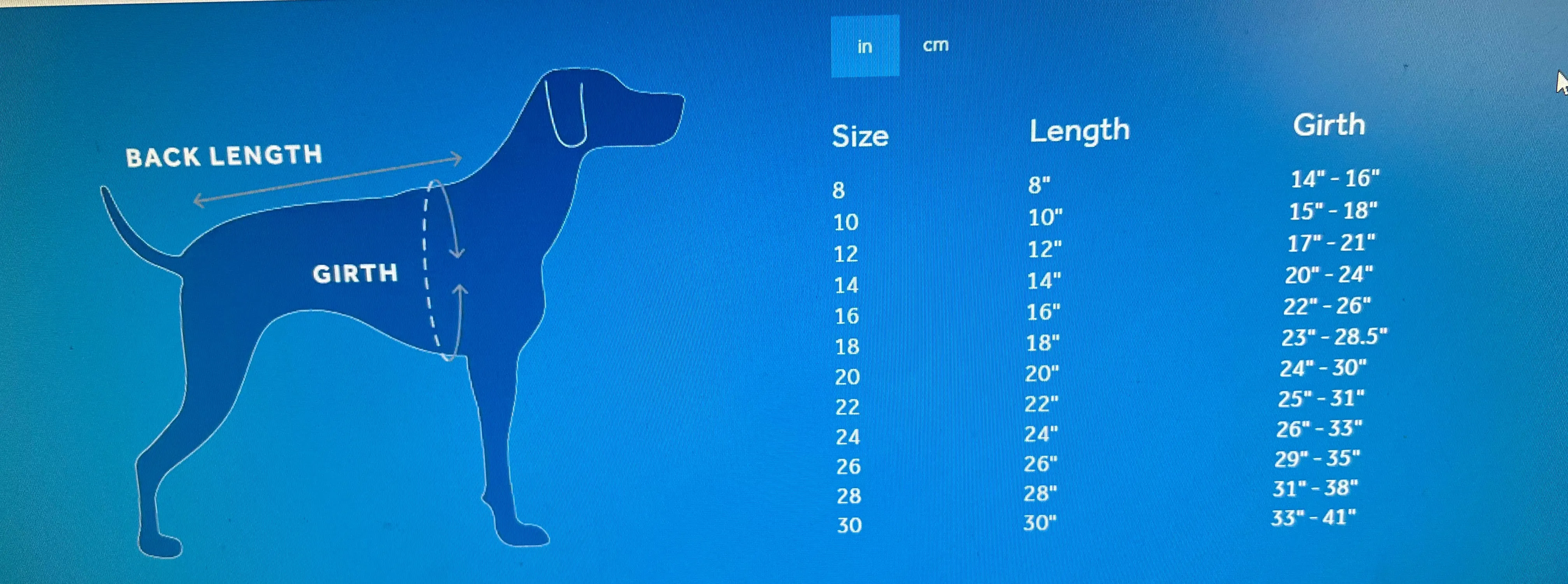 RCPets Cascade Coat for dogs
