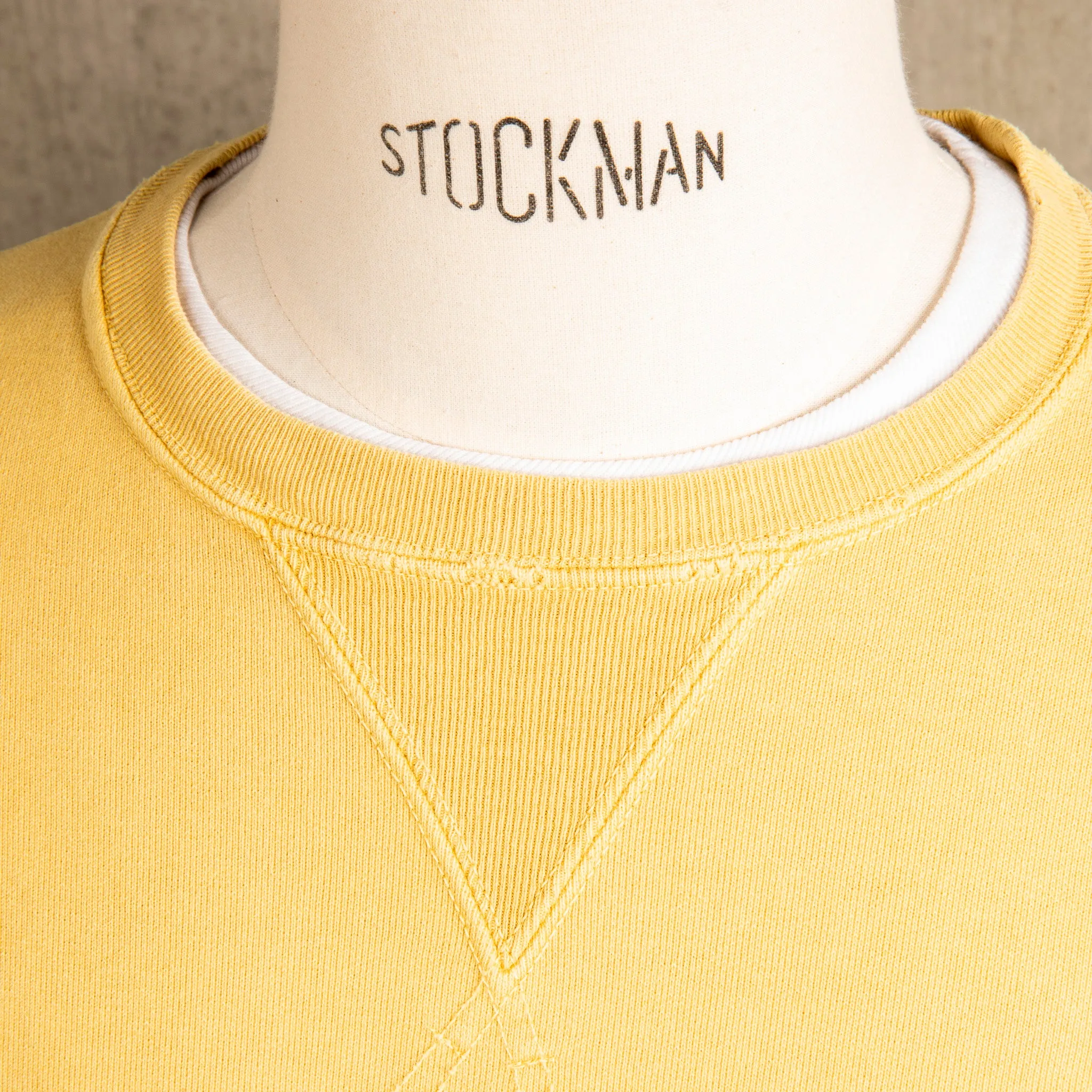 Remi Relief Special Finish Sweat Crew Neck Mustard