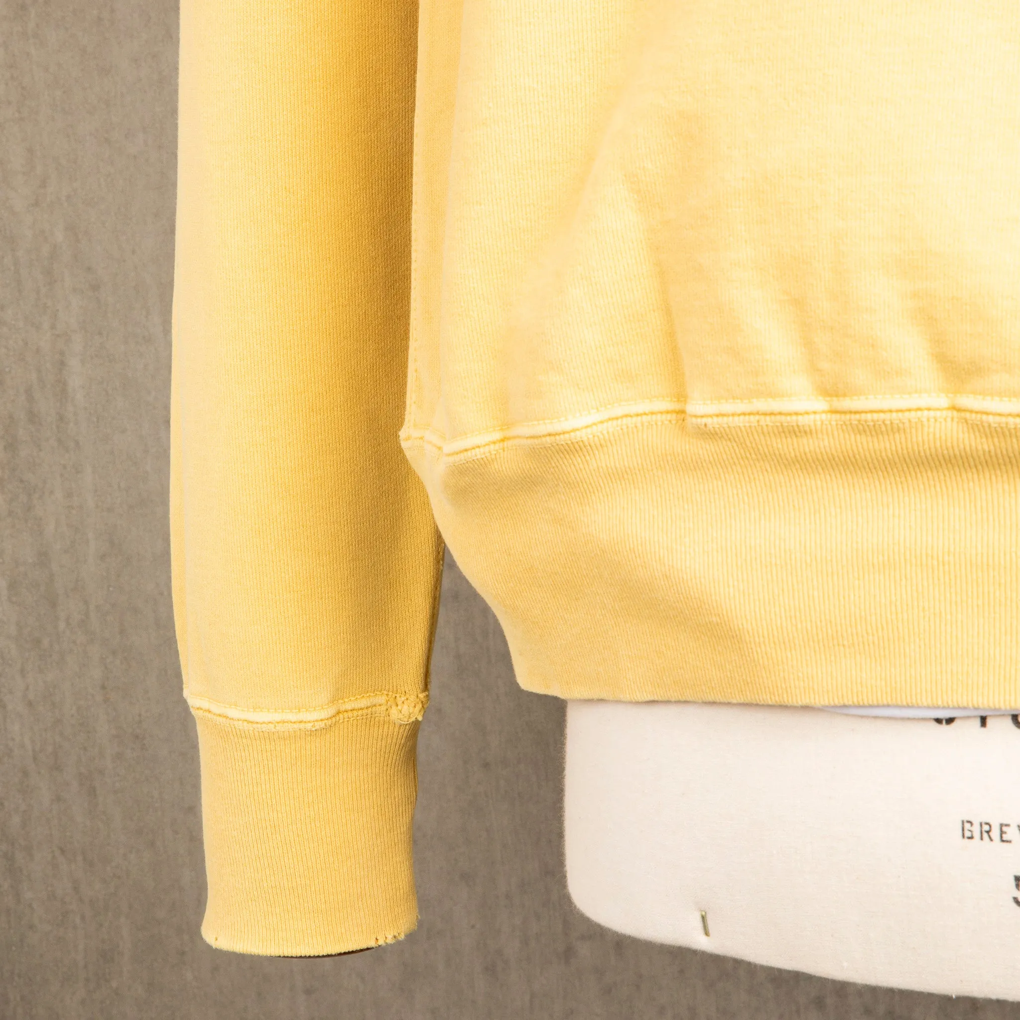 Remi Relief Special Finish Sweat Crew Neck Mustard