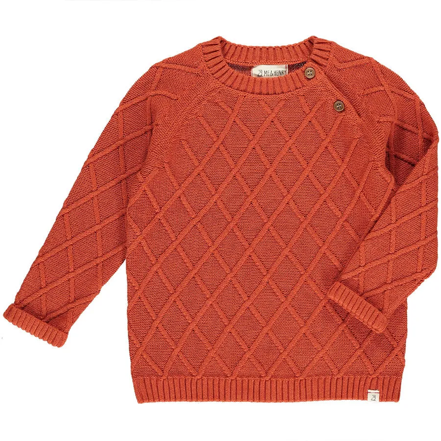 Rust Archie Sweater