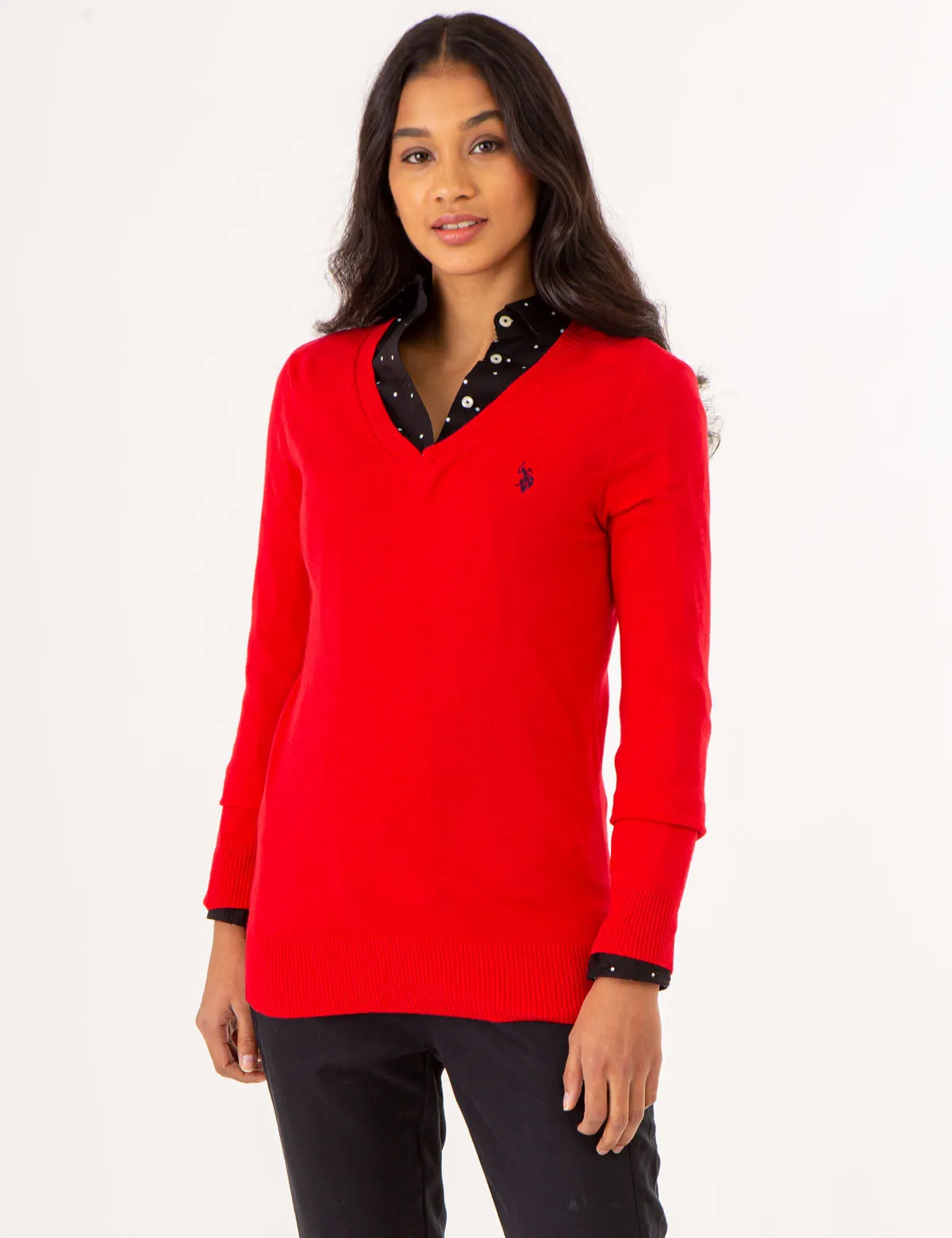 SOFT TOUCH V-NECK SWEATER