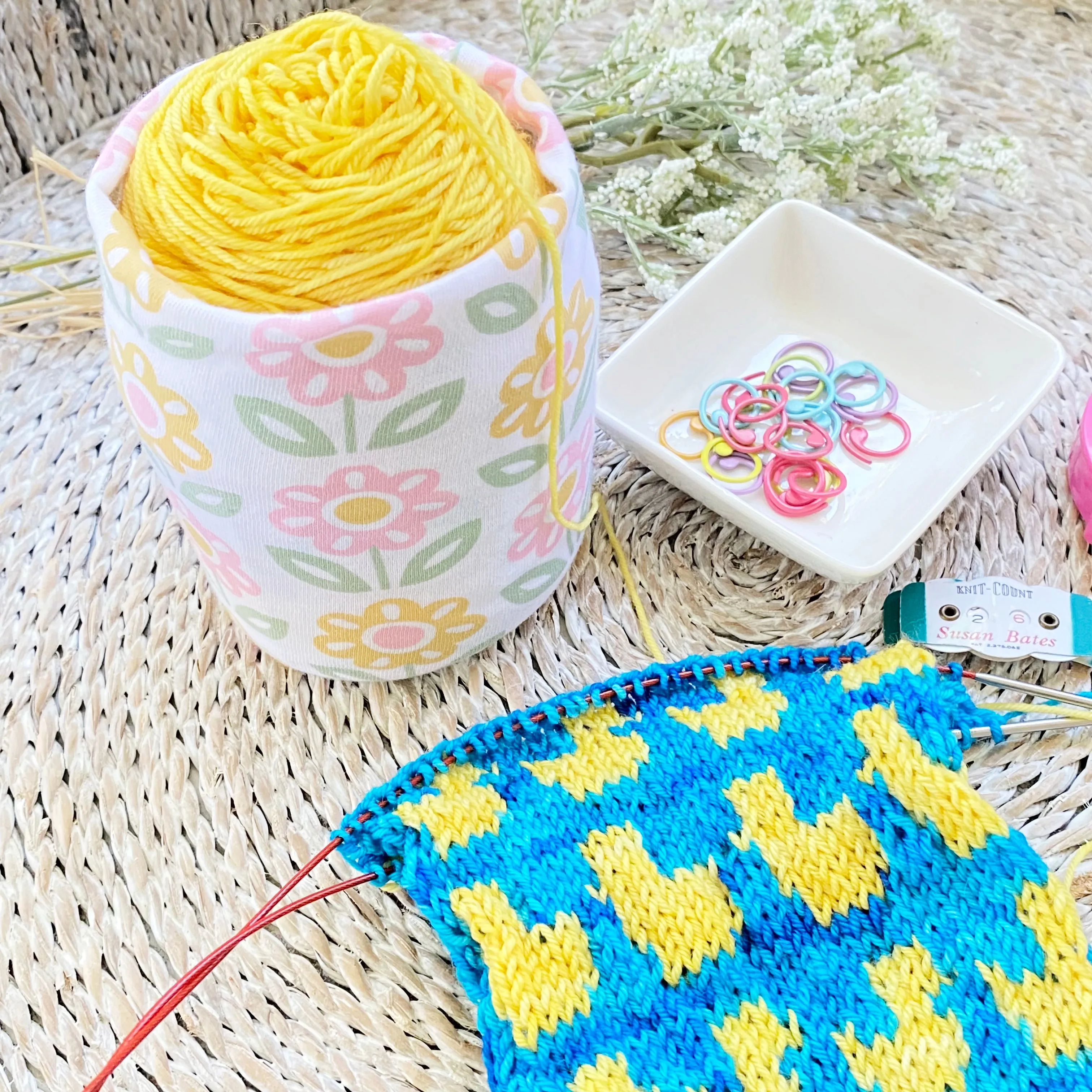 Summer Blooms Skein Coat