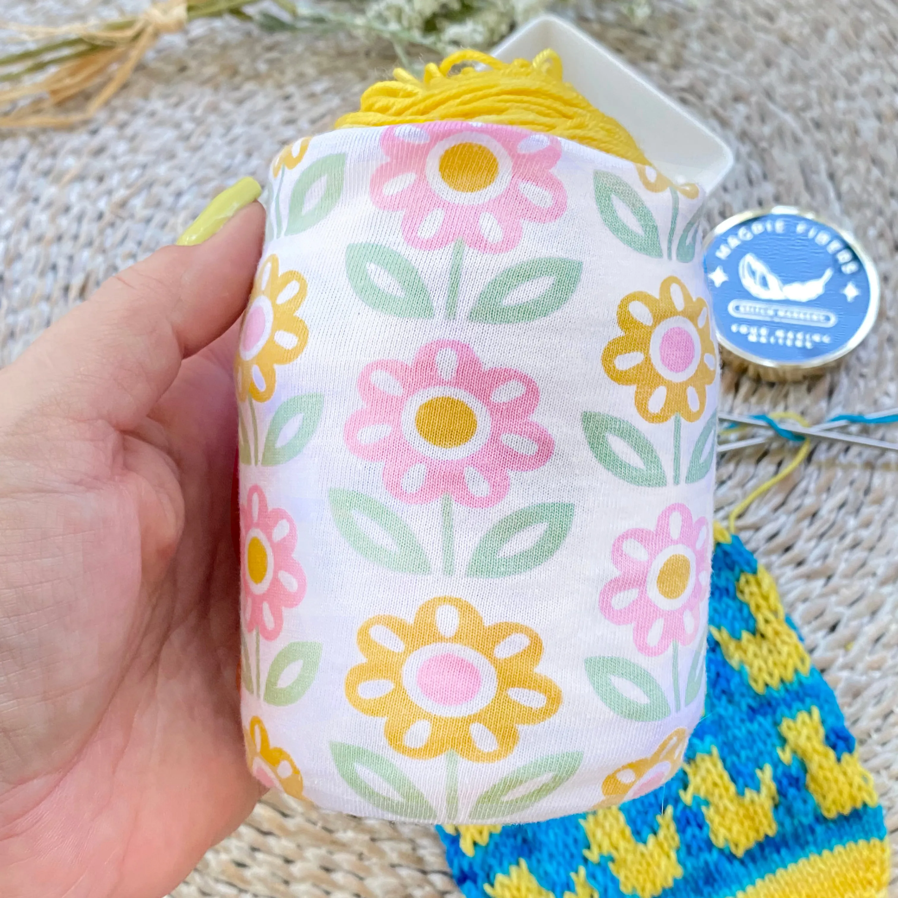 Summer Blooms Skein Coat
