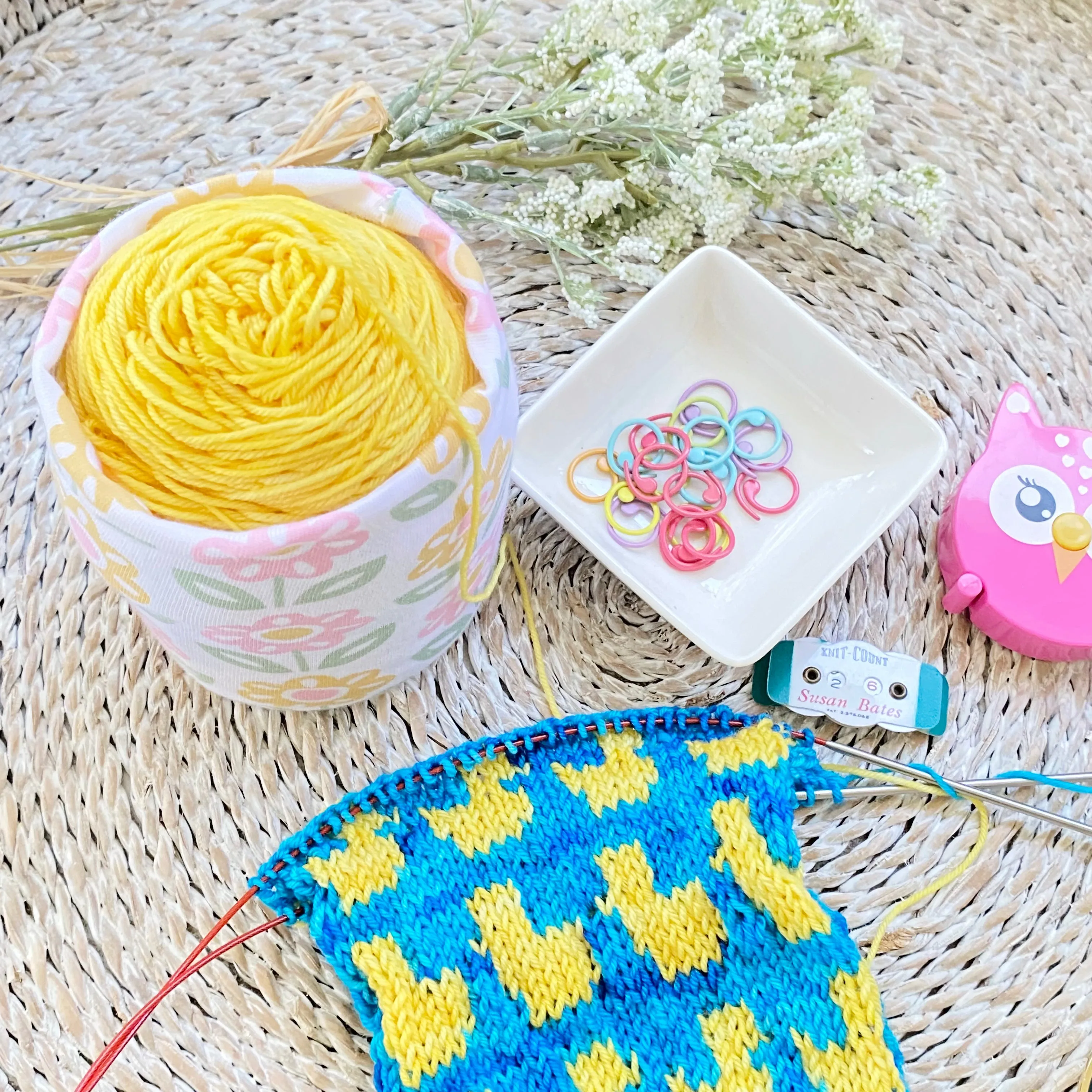 Summer Blooms Skein Coat
