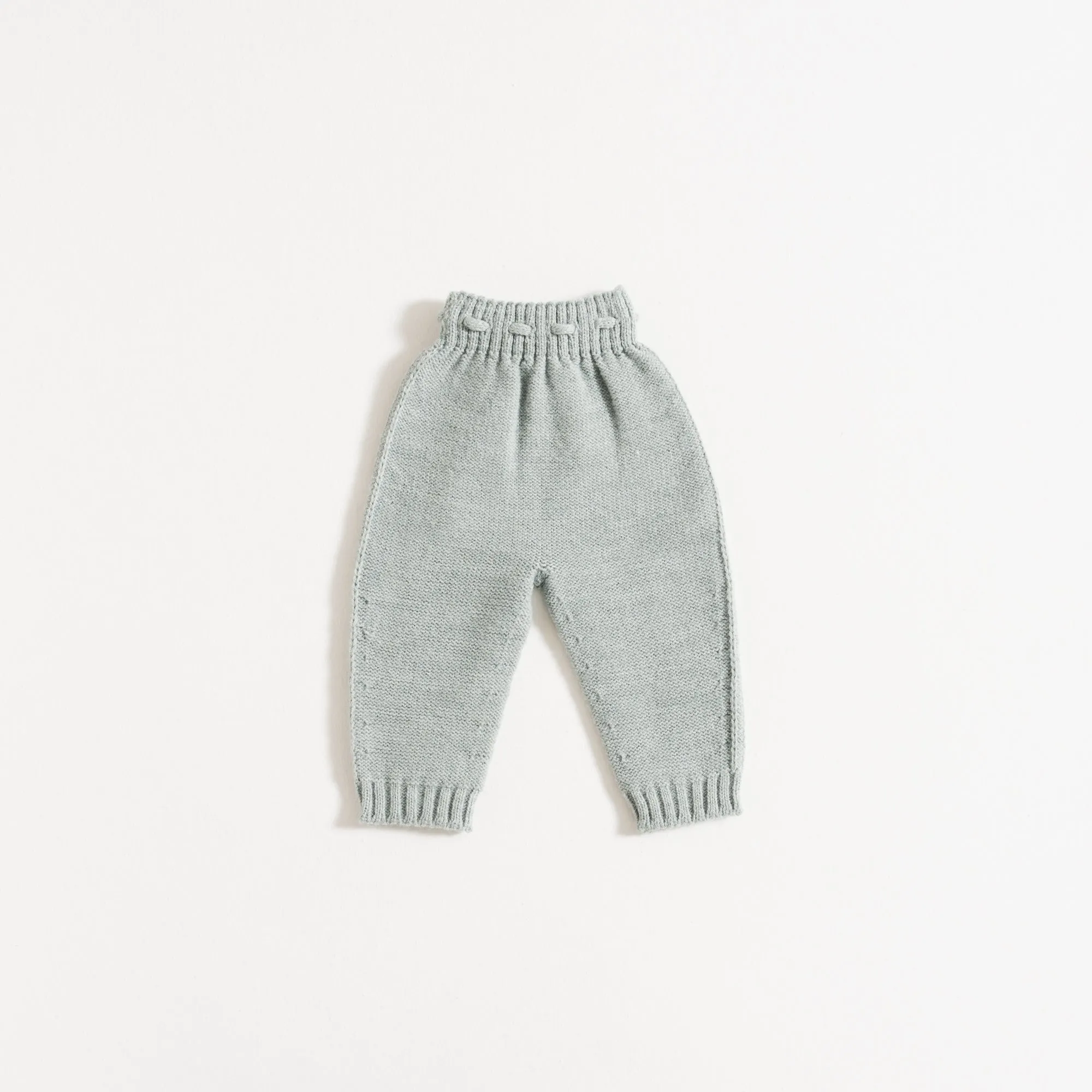TROUSERS / DUSTY GREEN