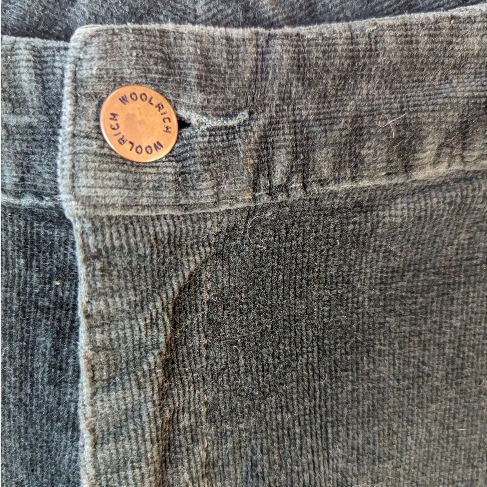 Woolrich Green Corduroy Pants / 12